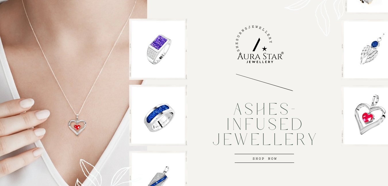 Turning ashes store to jewelry