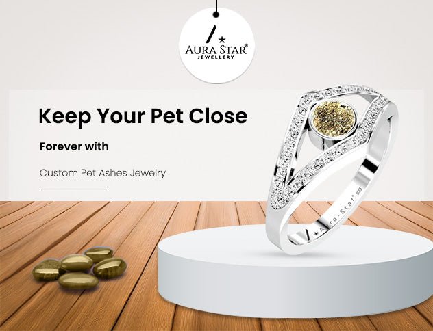 Keep Your Pet Close Forever with Custom Pet Ashes Jewelry - Aura-Star® Jewellery